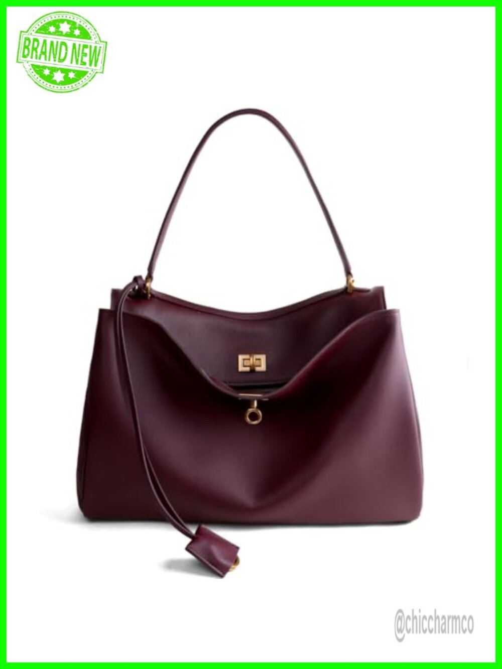 Genuine Leather Tote Bag for Women Soft Cowhide Shoulder Handbag Travel Work